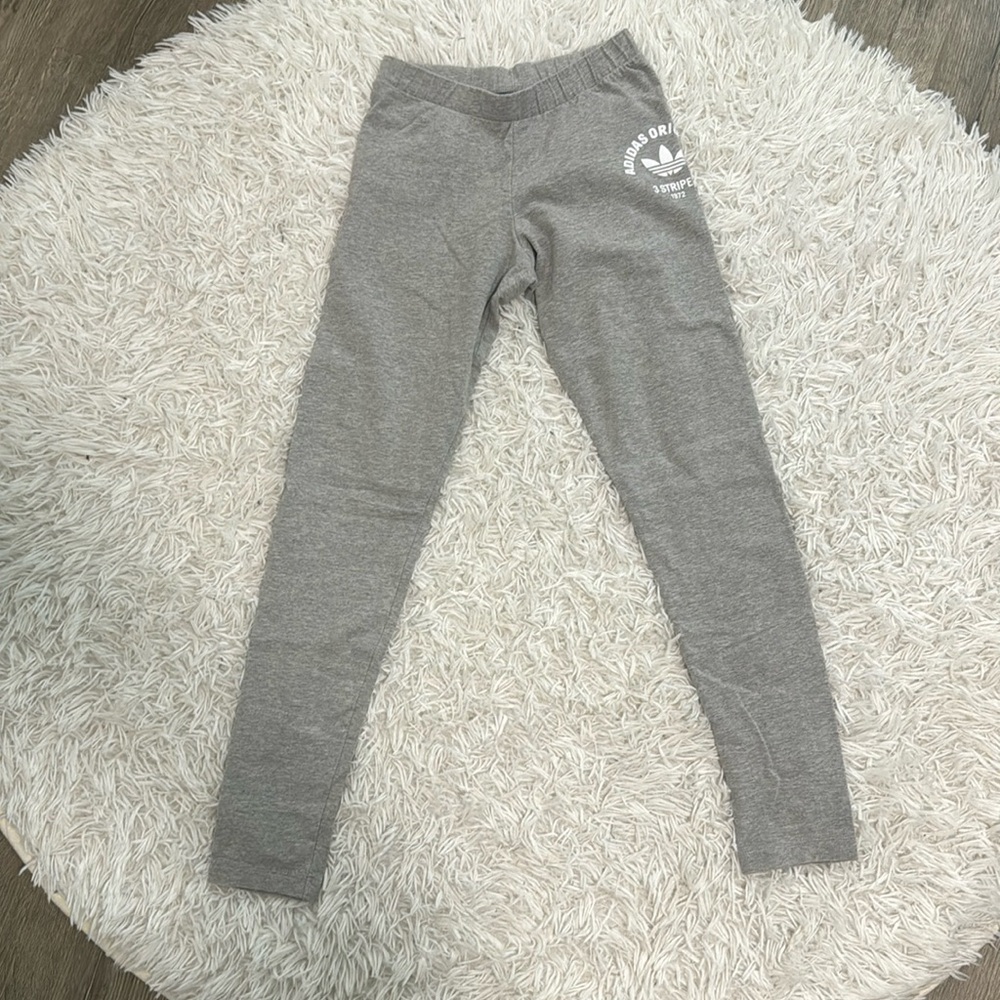 Grey Adidas leggings size x-small